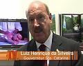 Tv Ipanema interviewt den Gouverneur von Sta Catarina , Südbrasilien